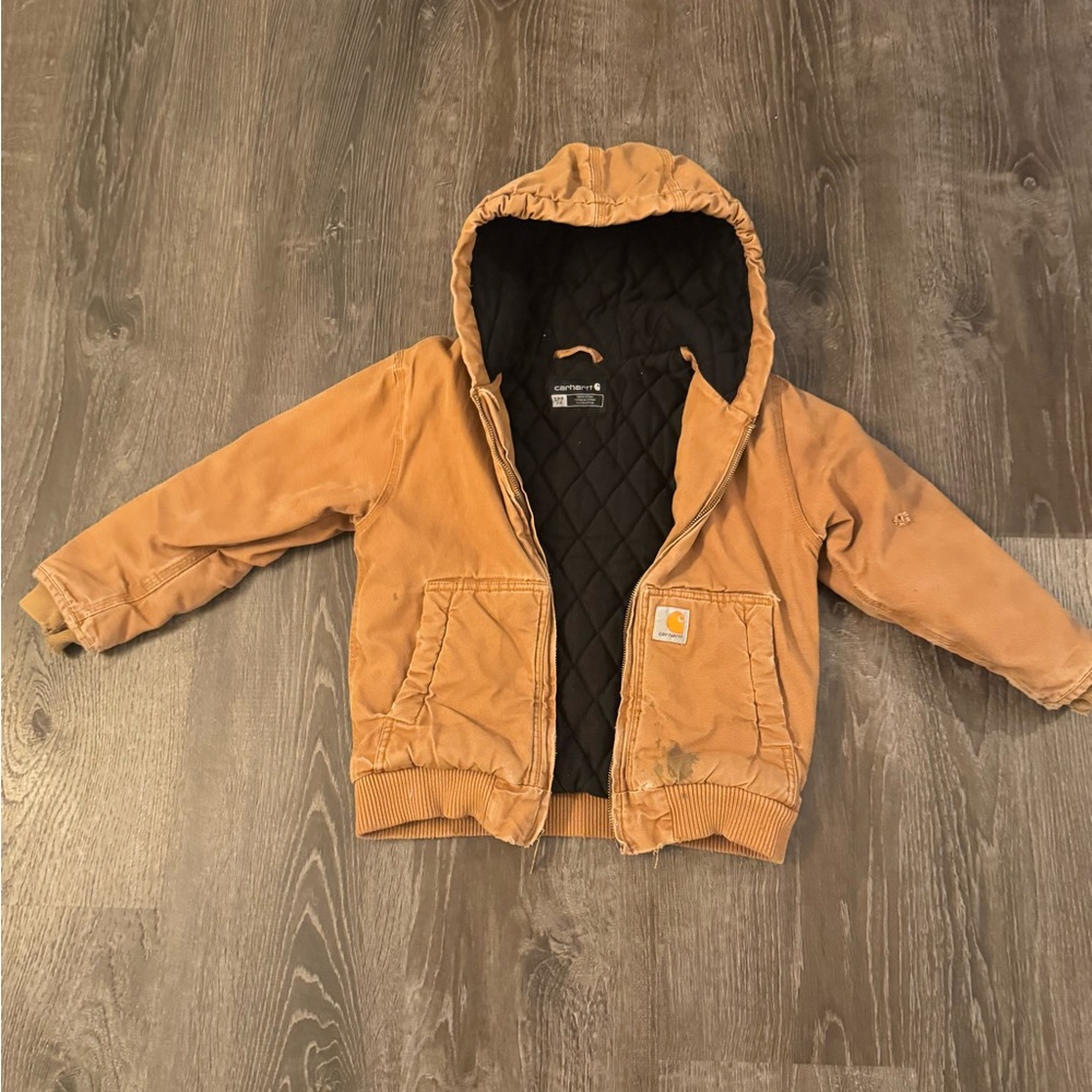 Vintage Carhartt 80s Tan Quilted Jacket